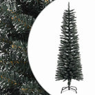 Levensechte smalle kunstkerstboom met volle uitstraling - Kerstbomen