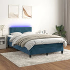 Lichtgrijs boxspring met fluweel materiaal en schuim vulling - Bedden & bedframes