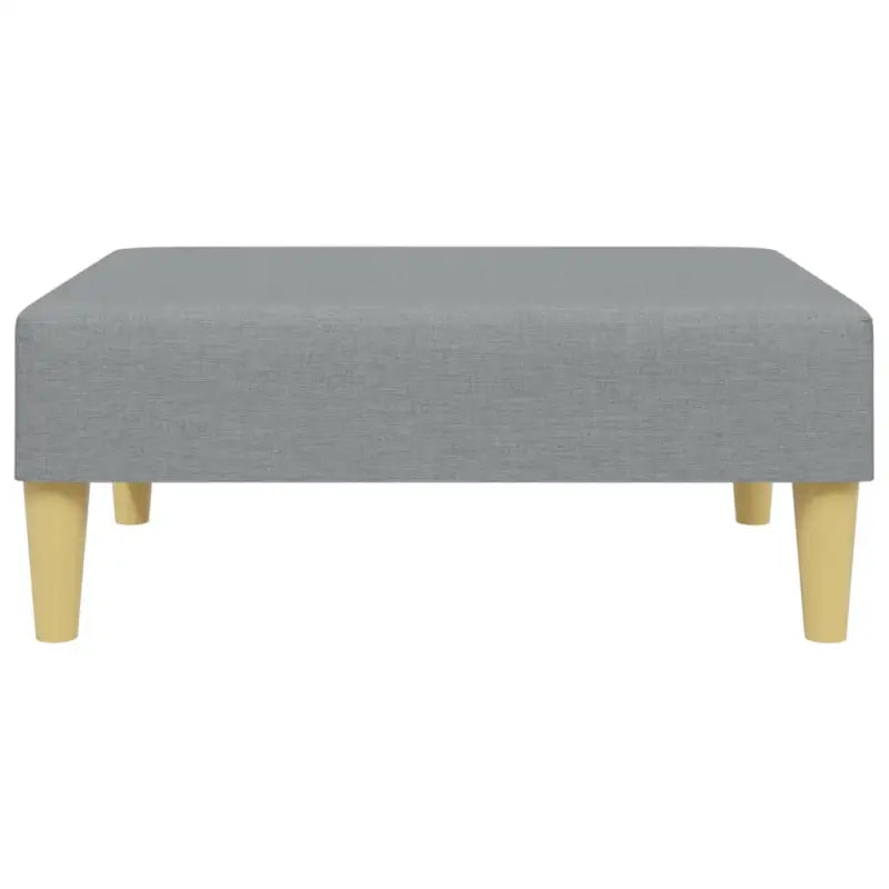 Lichtgrijs materialen slaapbank met vulling en montage vereist - Banken