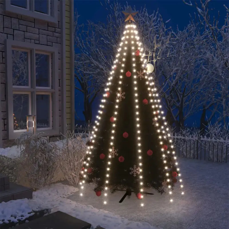 Lichtslangen voor zowel binnen als kerstboom versiering met energiezuinige LED’s - Koudwit / 300 cm / 1 - Lichtslangen