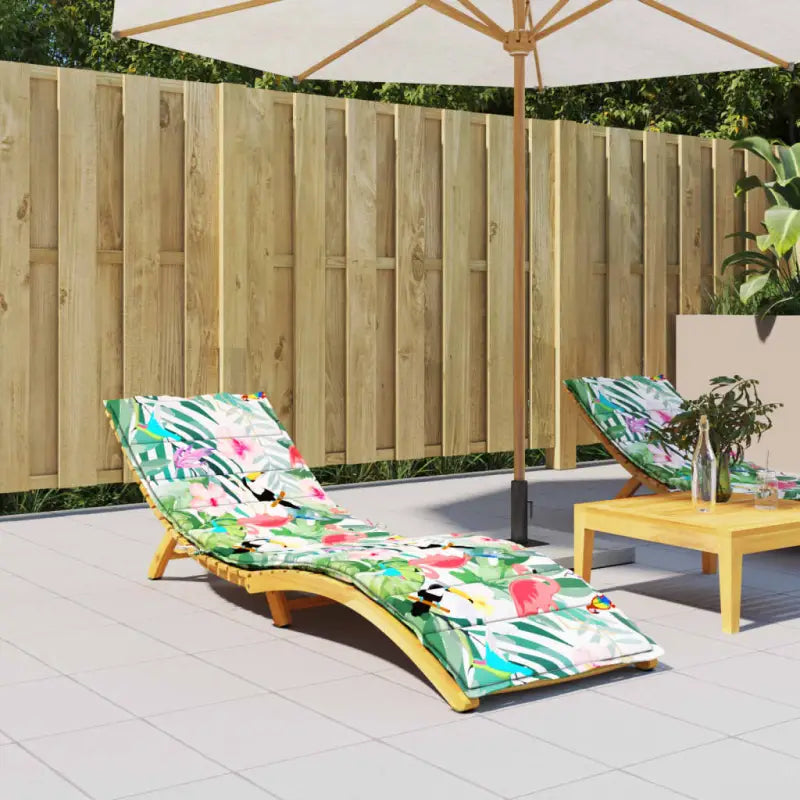 Ligbedkussen met oxford stof voor een frisse uitstraling en oorspronkelijke vorm - Groen en roze / 200 x 50 x 4 cm / 1