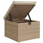 Lounge Tuinset in Beige Materiaal met Waterdichte Tas en Gepoedercoat Staal - Tuinsets