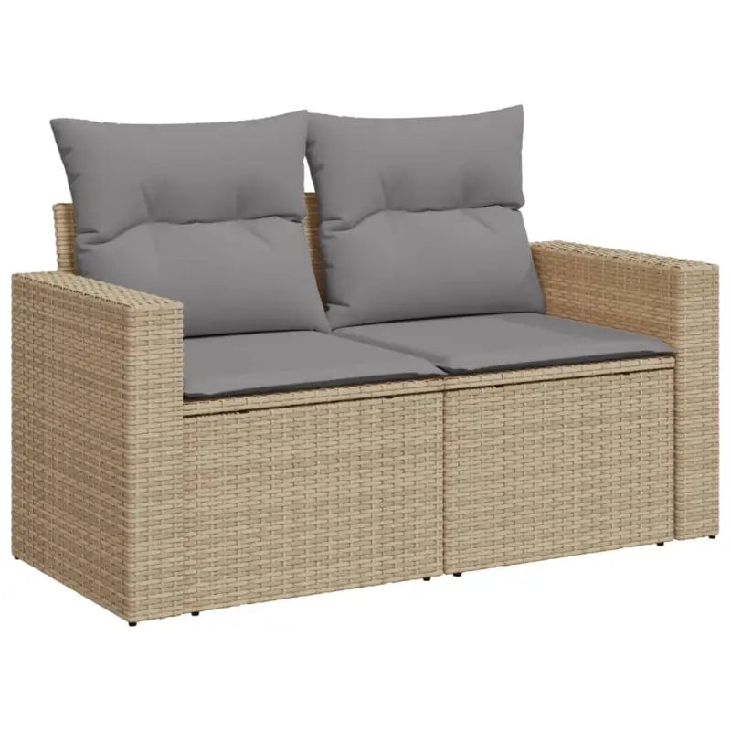 Lounge Tuinset in Gemengd Beige met Waterdichte Tas voor Buiten ontspanning - Tuinsets