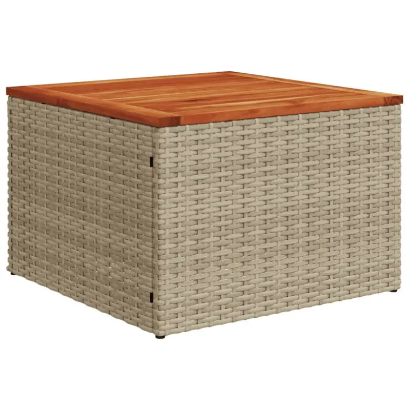 Lounge tuinset in gemengd beige voor buiten genieten - Tuinsets
