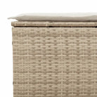 Lounge Tuinset met wasbare hoes en gepoedercoat staal in bruin materiaal - Tuinsets