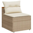 Lounge Tuinset met wasbare hoes en gepoedercoat staal in bruin materiaal - Tuinsets