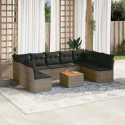 Lounge tuinset met waterdichte tas en grijs gepoedercoat staal - Tuinsets