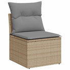 Lounge Tuinset met Waterdichte Tas in Beige en Gepoedercoat Staal - Tuinsets