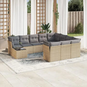 Lounge Tuinset van Gepoedercoat Staal met Beige Material en Waterdichte Tas - Tuinsets