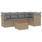 Lounge Tuinset van Poly Rattan en Gepoedercoat Staal voor Buitenplezier - Tuinsets