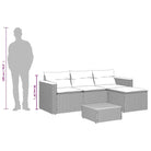 Lounge tuinstoelen in zwart materiaal met natuurlijke afwerking en afmetingen - Tuinsets