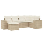 Lounge tuinstoelset in beige materiaal met gepoedercoat staal afmetingen - Tuinsets