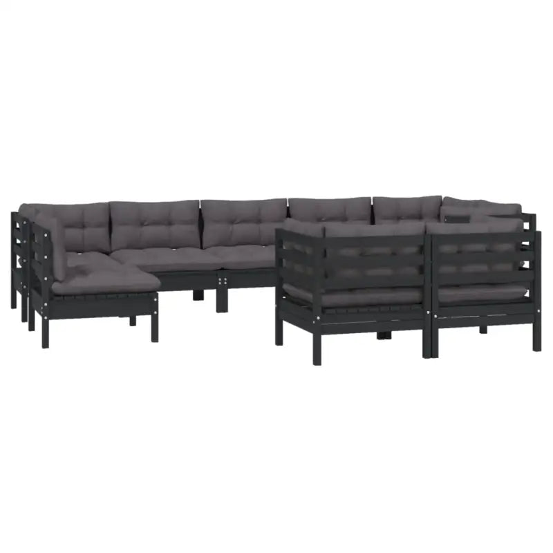 Lounge tuintafelset van massief grenenhout voor ontspanning - Tuinsets