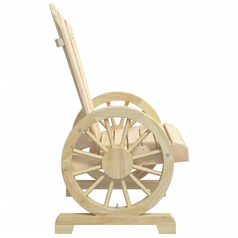 Loungebank van massief vurenhout met duurzame afmetingen - Tuinsets