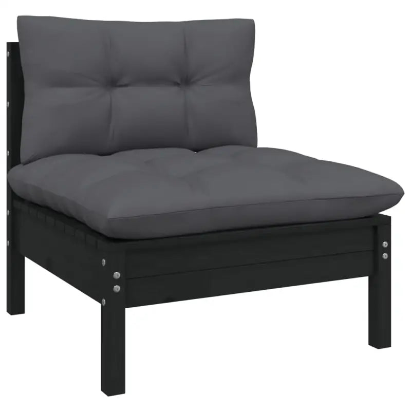 Loungebanken 2-zitsbank met massief grenenhout voor terras of tuin - Loungebanken
