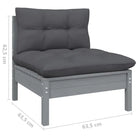 Loungebanken met massief grenenhout voor tuin en terras - Loungebanken