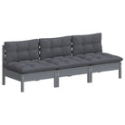Loungebanken met massief grenenhout voor tuin en terras - Loungebanken