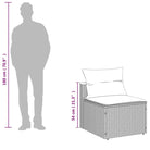Loungebanken met poly rattan voor een comfortabele zitervaring - Loungebanken