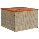 Loungeset in gemengd beige met waterdichte tas voor buitenplezier - Tuinsets