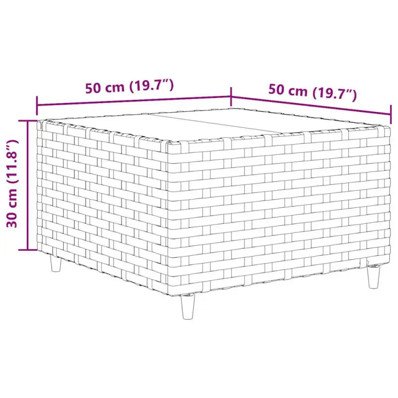 Loungeset in grijs materiaal met gepoedercoat staal en comfortabele rugkussens - Tuinsets