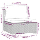 Loungeset met comfortabele diepte zitting en perfecte afmetingen zitkussen - Tuinsets