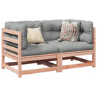 Loungetafelset van massief Douglas vurenhout voor tuin of terras - Tuinsets
