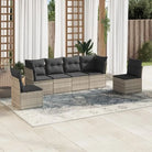 Loungetuinset in beige materiaal met gepoedercoat staal en waterdichte tas - Lichtgrijs / Zonder tafel - Tuinsets