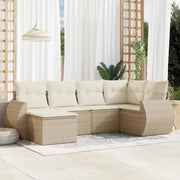 Loungetuinset van waterdichte tas en beige materiaal met gepoedercoat staal - Tuinsets