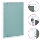 Luiken met aluminium frame voor toegang tot meters en inspectieopeningen - 300 x 600 mm - Luiken