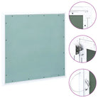 Luiken met aluminium frame voor toegang tot meters en inspectieopeningen - 600 x 600 mm - Luiken