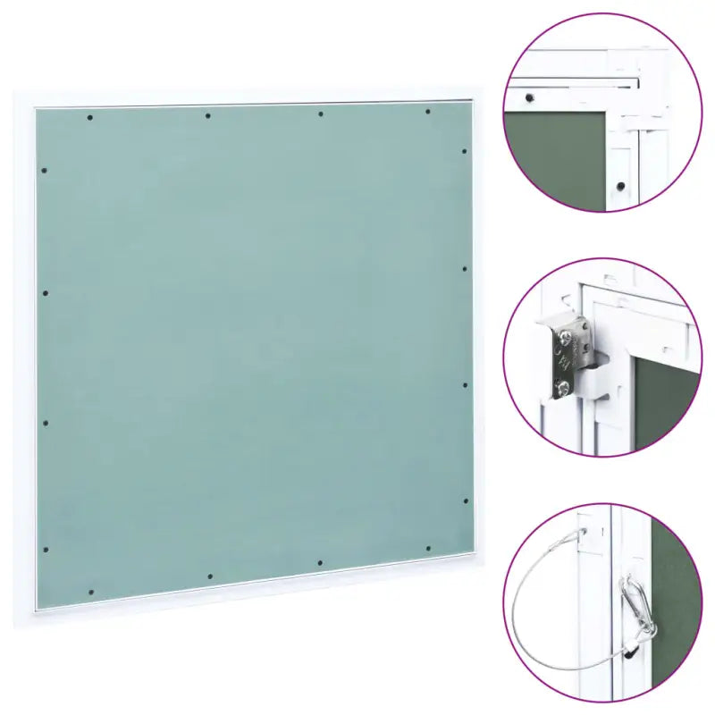 Luiken met aluminium frame voor toegang tot meters en inspectieopeningen - 600 x 600 mm - Luiken
