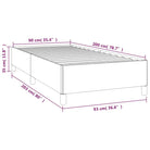 Luxe bedframe met multiplex lattenbodem en zachte fluwelen bekleding - Bedden & bedframes