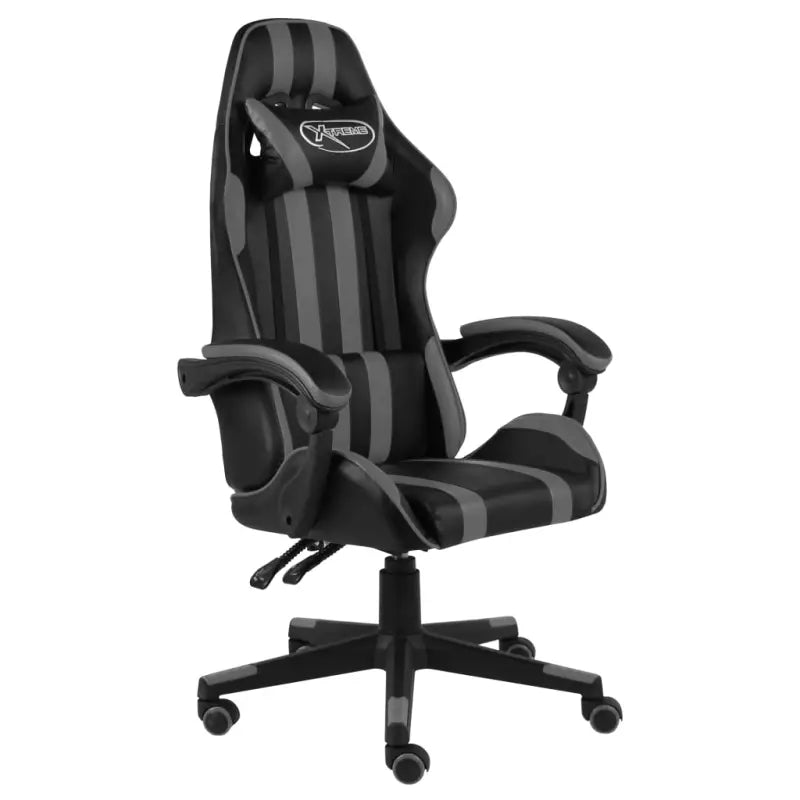 Luxe racestoel met kunstleren bekleding voor comfortabel gamen en werken - Bureaustoelen