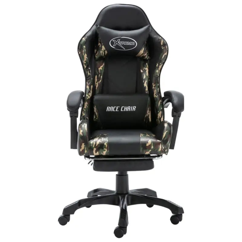 Luxe racestoel voor gamen en werken met kunstleer - Bureaustoelen