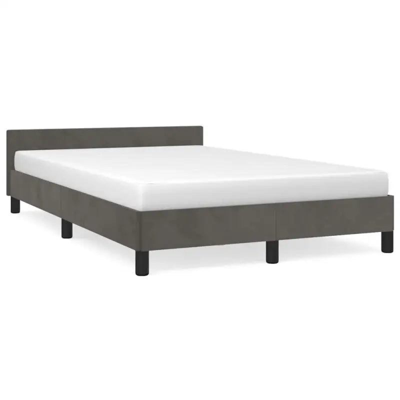 Luxueus bedframe met hoofdeinde en multiplex lattenbodem - Bedden & bedframes