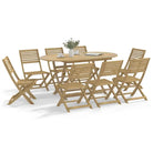 Massief acaciahout houten tuinstoelen voor tuin en terras - Tuinstoelen