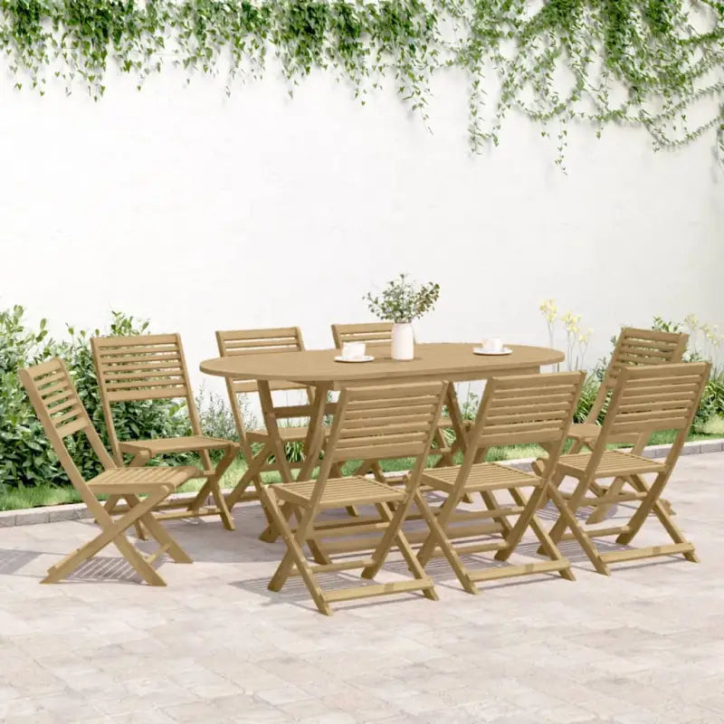 Massief acaciahout houten tuinstoelen voor tuin en terras - Tuinstoelen