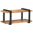 Massief acaciahout industriële tv-meubel voor woonkamer of ontspanning - 1 / 90 cm / Massief acaciahout - Tv-meubels