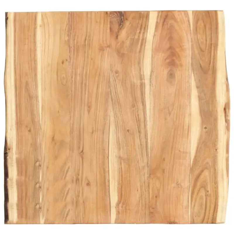 Massief acaciahout Tafelblad met natuurlijke rand voor stijlvolle tafels - 58 x 60 x 3.8 cm / 1 - Tafelbladen