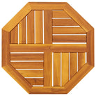 Massief acaciahout Tafelblad voor Tuintafel Verfrissend en Duurzaam - 50 cm / 1 / Achthoekig - Tafelbladen