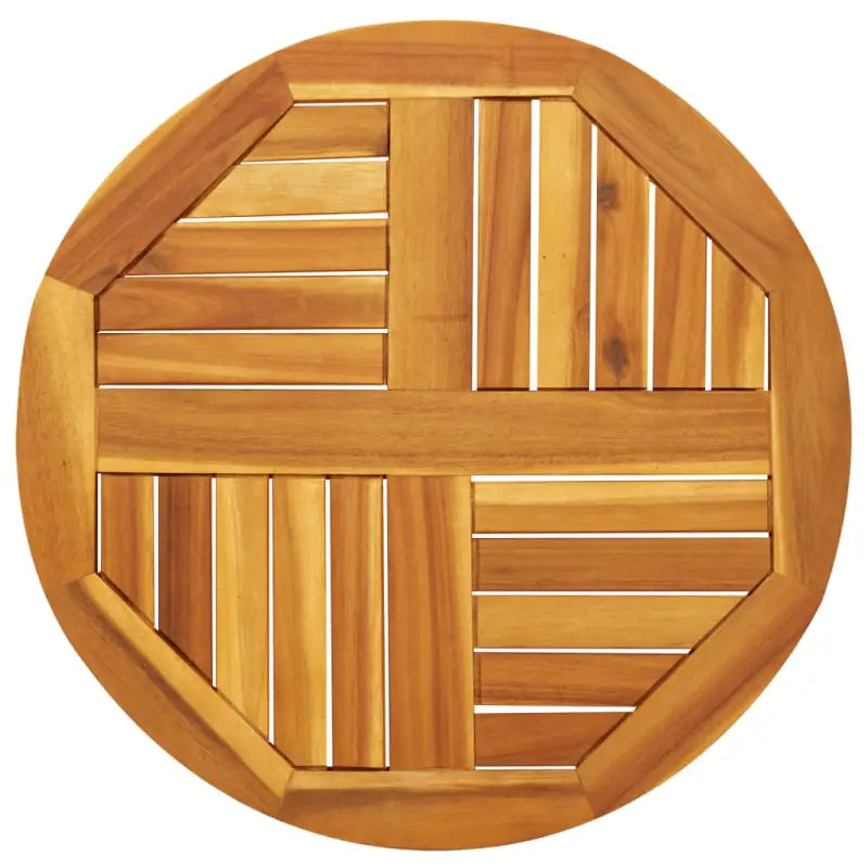 Massief acaciahout Tafelblad voor Tuintafel Verfrissend en Duurzaam - 60 cm / 1 / Rond - Tafelbladen