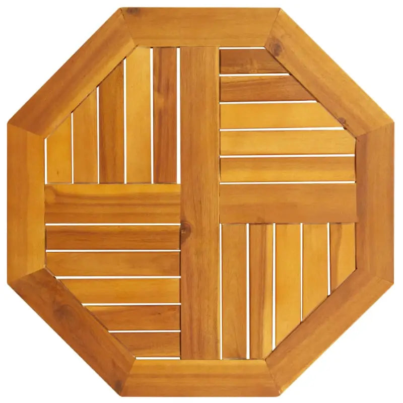 Massief acaciahout Tafelblad voor Tuintafel Verfrissend en Duurzaam - 60 cm / 1 / Achthoekig - Tafelbladen