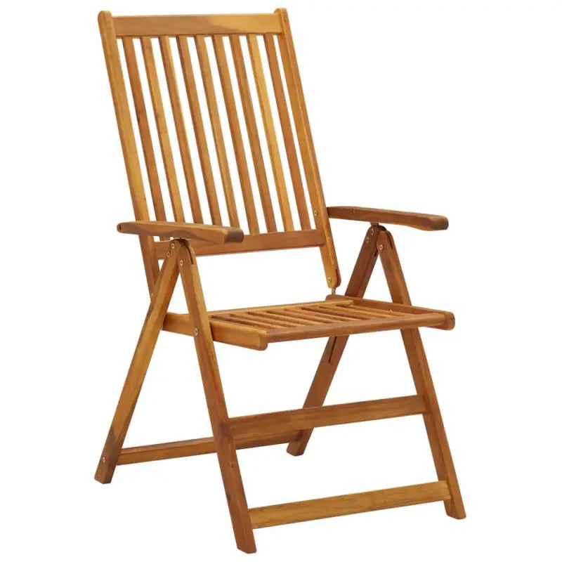 Massief acaciahout tuinstoelen met kussens en sets touwtjes levering bevat - Tuinstoelen