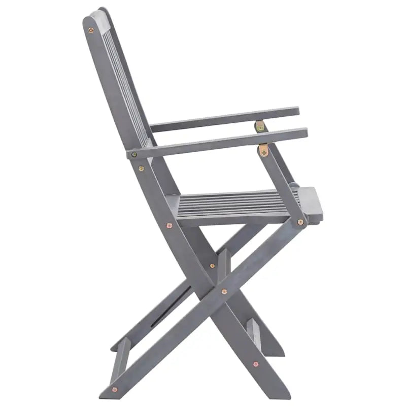 Massief acaciahout tuinstoelen met kussens voor tuin en terras - Tuinstoelen