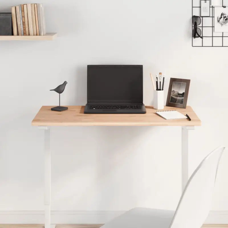 Massief beukenhout houten tafelblad voor eenvoudig schoon en nieuw leven - Naturel / 80 x 40 x 1.5 cm / 1 - Tafelbladen