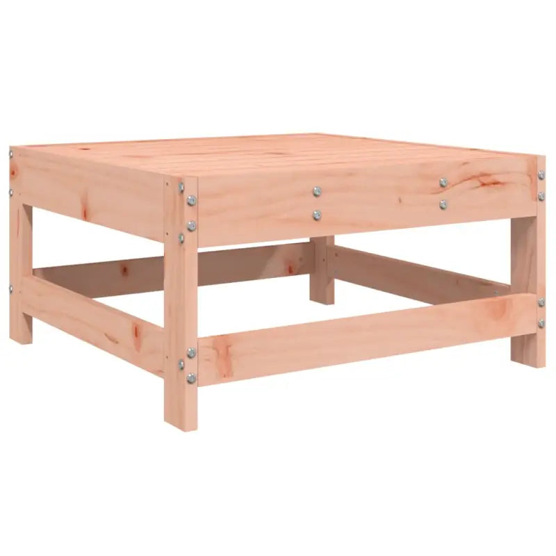 Massief Douglashout loungeset met voetenbank en salontafel voor in de tuin - Tuinsets
