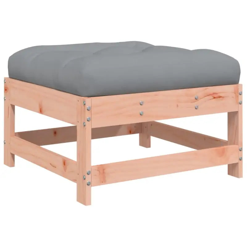 Massief Douglashout loungeset met voetenbank en salontafel voor in de tuin - Tuinsets