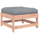 Massief Douglashout loungeset met voetenbank en salontafel voor de tuin - Tuinsets