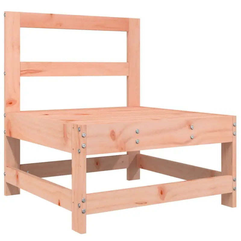 Massief Douglashout loungeset met voetenbank en salontafel voor de tuin - Tuinsets