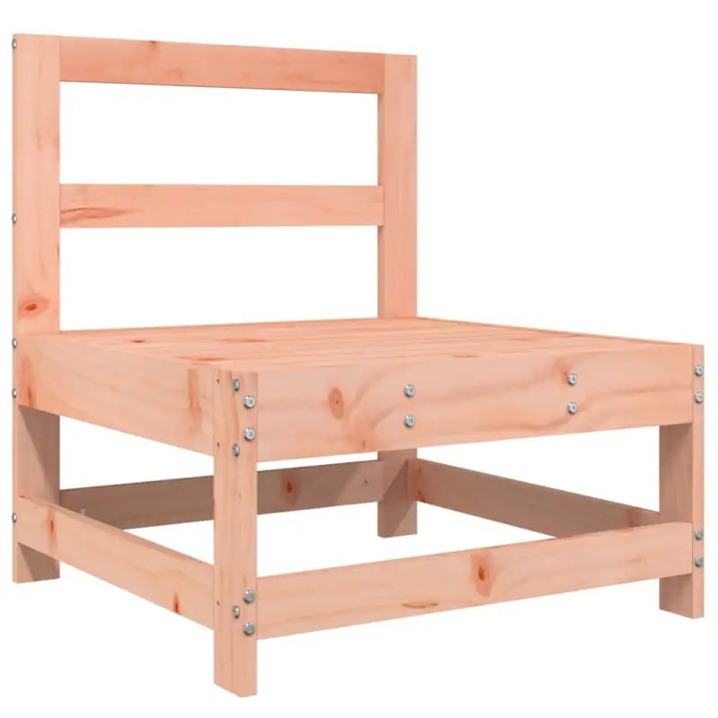 Massief Douglashout loungeset met voetenbank en salontafel voor in de tuin - Tuinsets